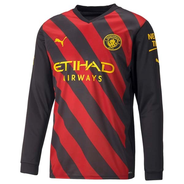 Tailandia Camiseta Manchester City 2ª ML 2022/23